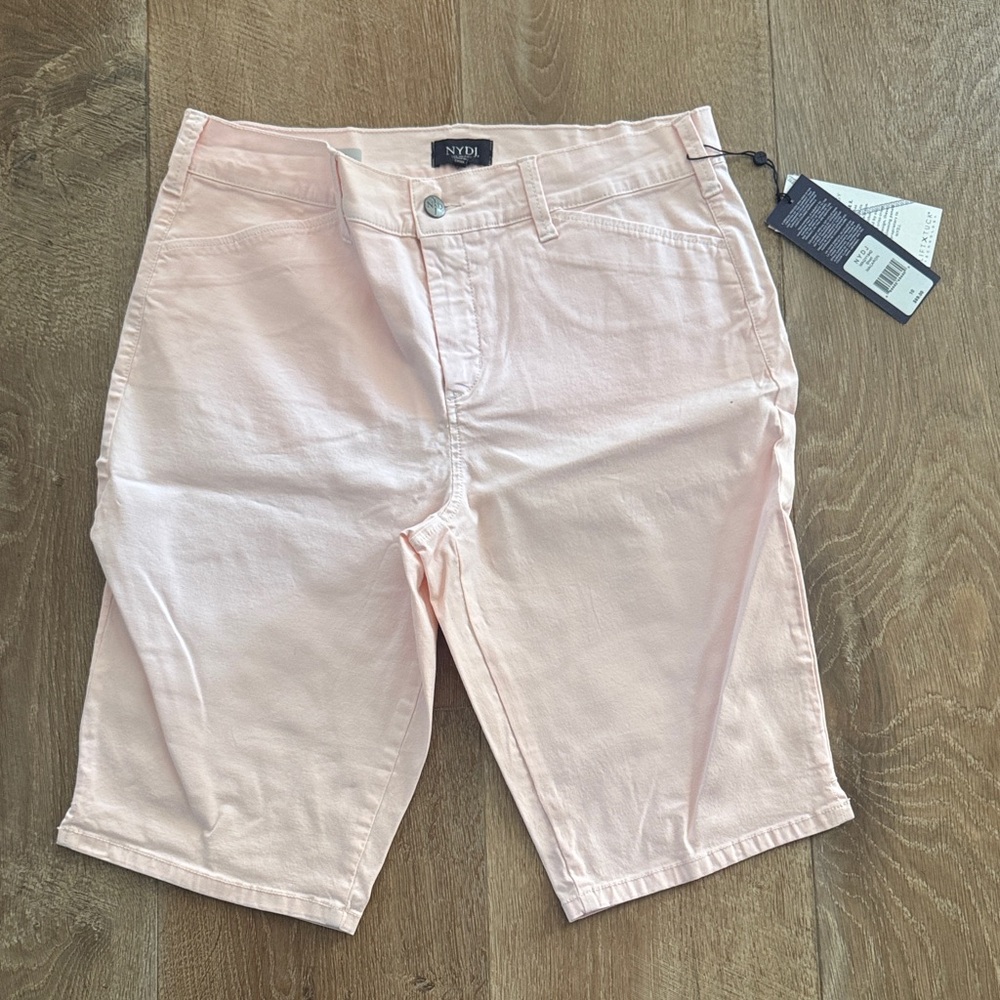 NYDJ Blush Pink Bermuda Shorts